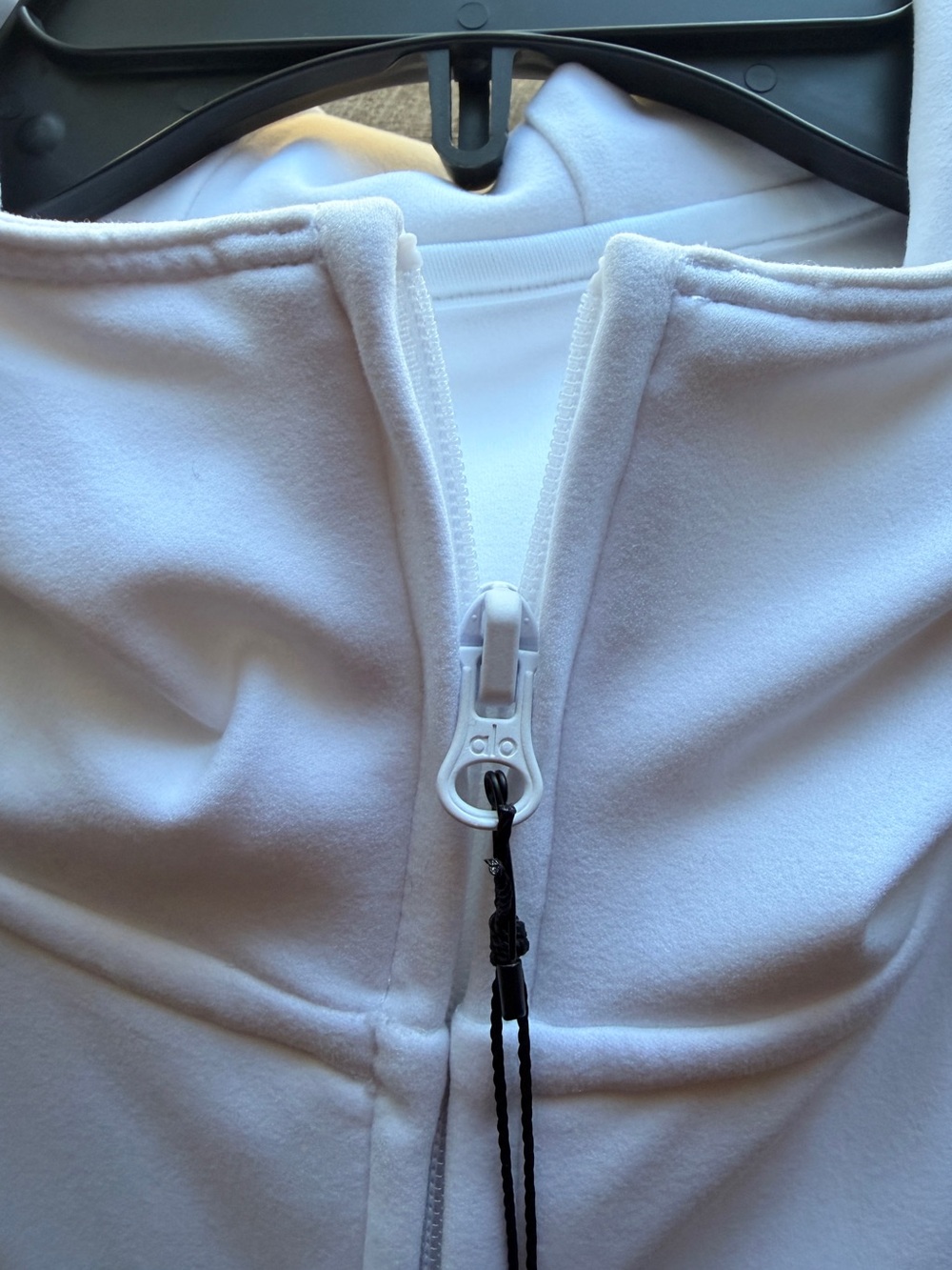 NWT Alo Softsculpt Superset Full Zip Jacket - White - Medium SOLD OUT - Picture 7 of 10